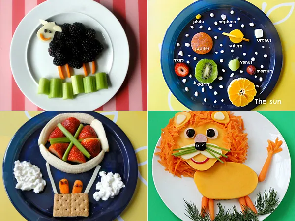 Красиво и вкусно кормим деток-7 способов