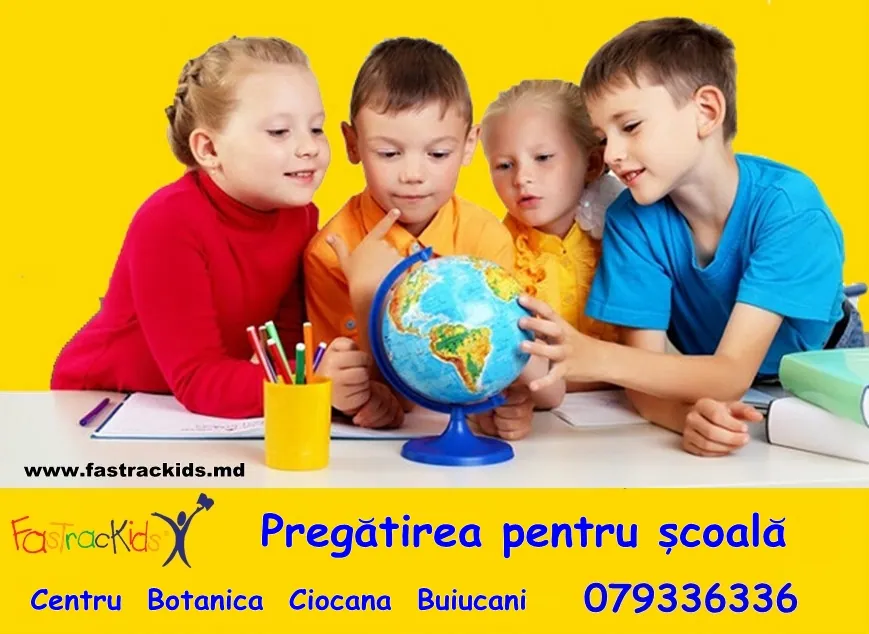 Pregatirea pentru școală  la FasTracKids.
