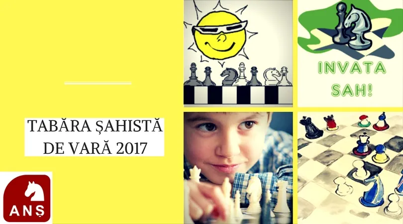Children's chess camp from June 5 to June 16, 2017. (RO)