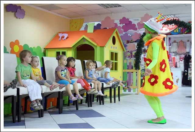 Детские кафе есть и в нашем городе.