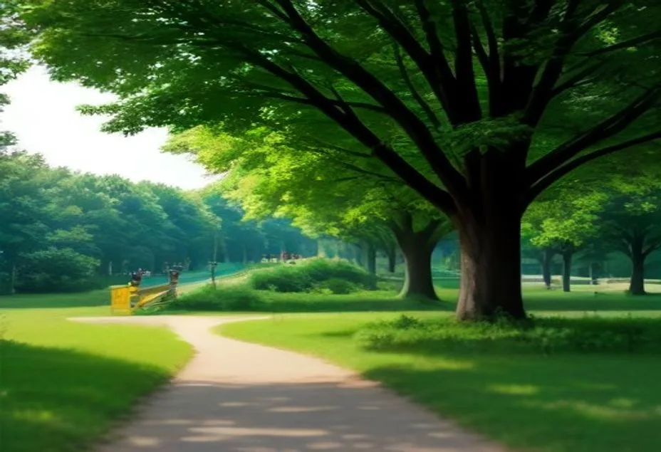 Seri de dans în parc