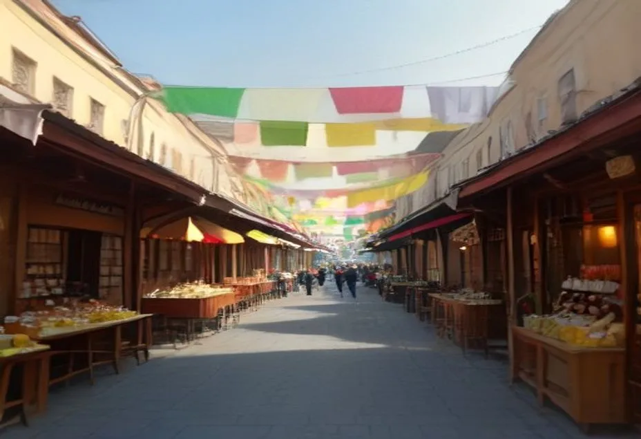 Recitaluri de poezie și creații populare pe strada pietonală „Eugen Doga”