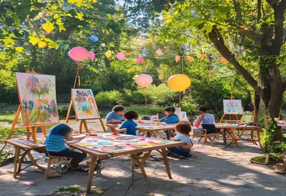 Atelier de creație pentru copii „Învățăm să desenăm peștișori”