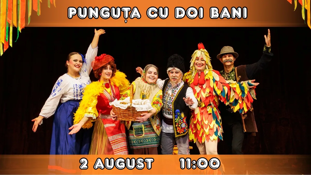 Punguța cu Doi Bani - Spectacol Interactiv pentru Copii