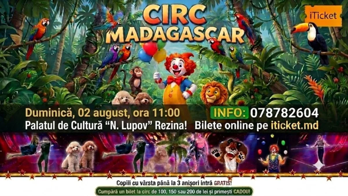 Circul Madagascar la Rezina