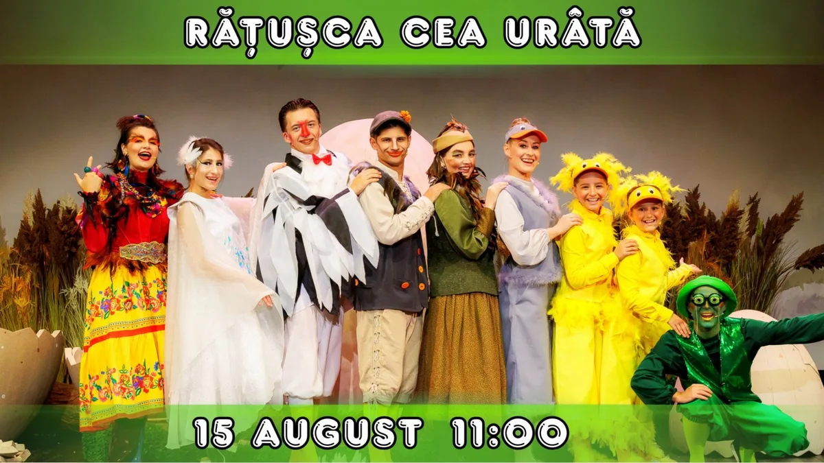 RĂȚUȘCA CEA URÂTĂ - Spectacol Interactiv pentru Copii