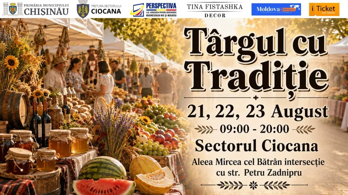 TÂRGUL CU TRADIȚIE la Ciocana