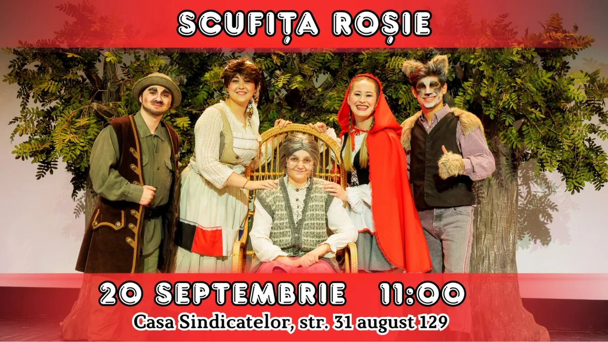 Scufița Roșie - Spectacol Interactiv pentru copii