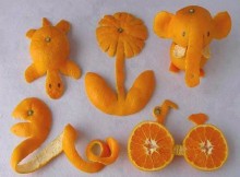 Мандариново-апельсиновое творчество