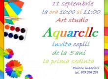 Открытие детской художественной студии  "Aquarelle"!